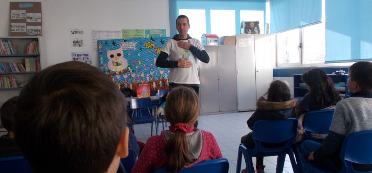 Reiki na escola de Paço de Sousa